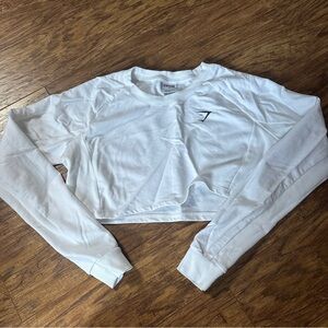 GYMSHARK CROPPED SWEATSHIRT